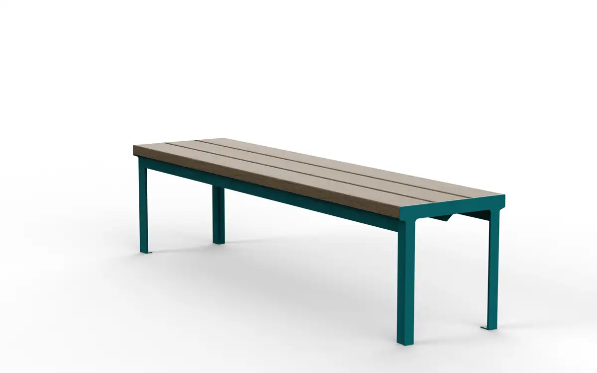 BANQUETTE CITÉ BOIS - 3 places, ref AS_CIT_BOIS_P_BQTE_L_K