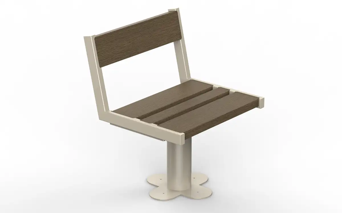 CHAISE PLURIEL - 1 place, ref AS_PLUR_P_1_PL_DOS_60_K