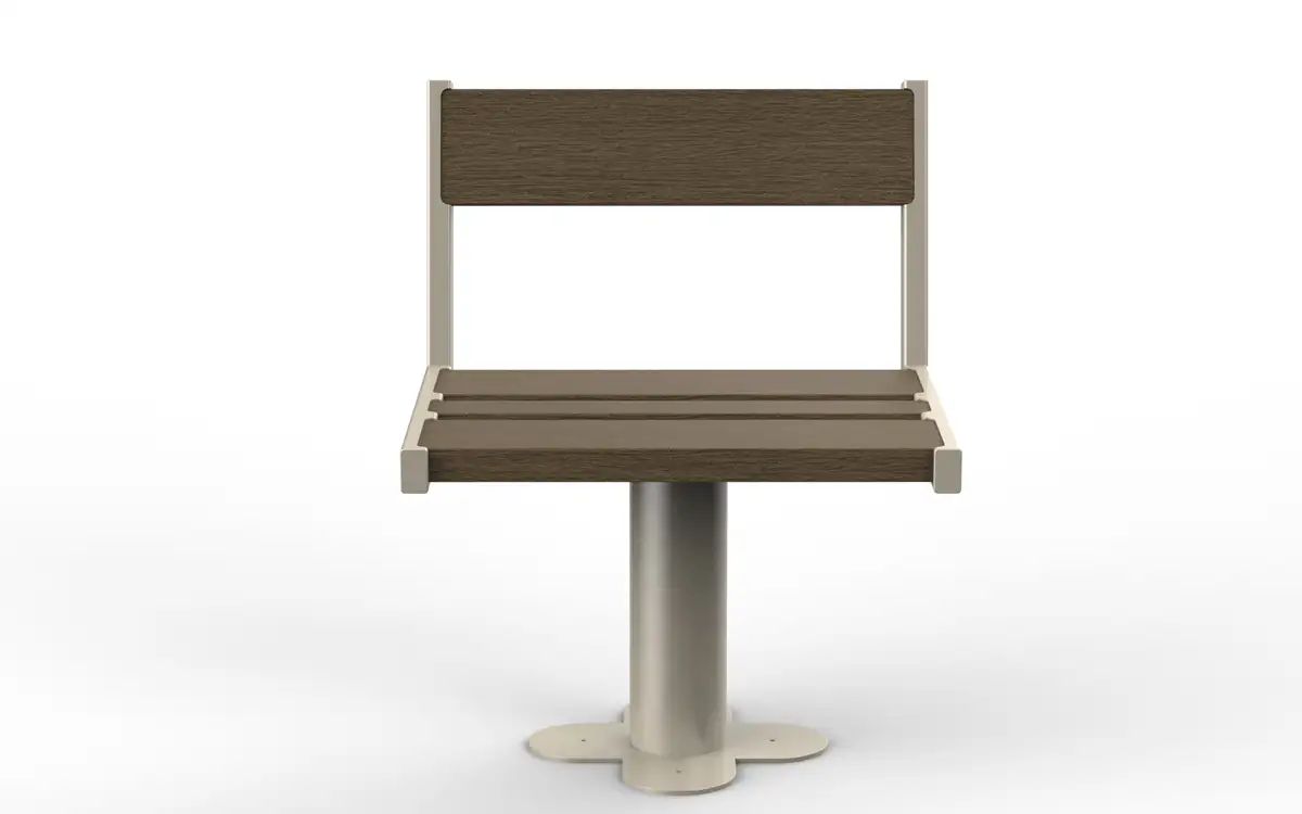 CHAISE PLURIEL - 1 place, ref AS_PLUR_P_1_PL_DOS_60_K