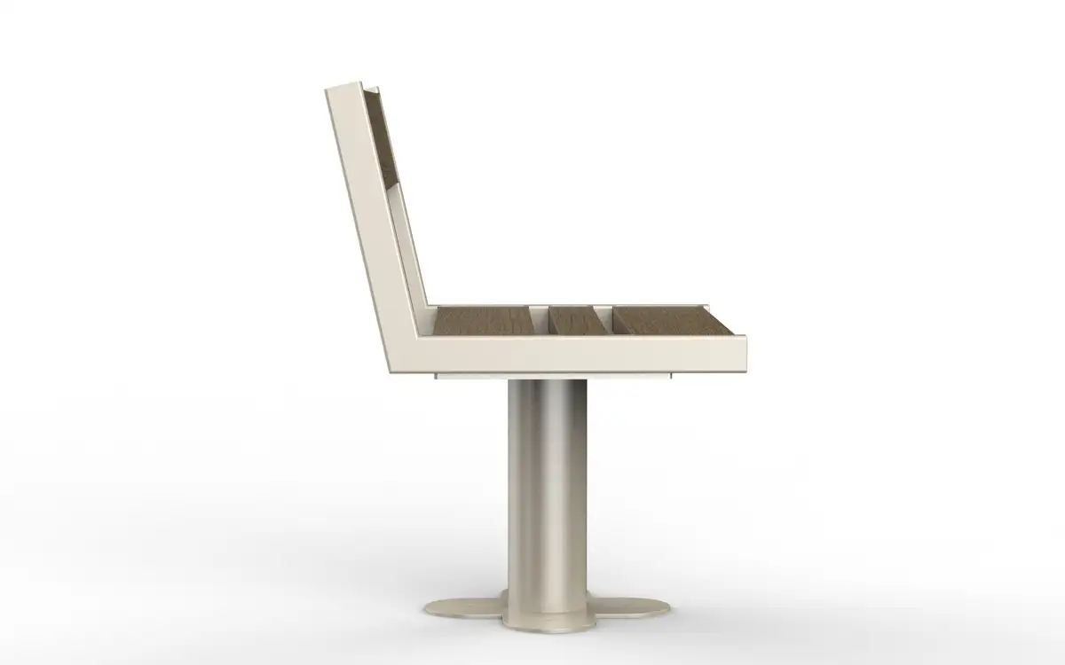 CHAISE PLURIEL - 1 place, ref AS_PLUR_P_1_PL_DOS_60_K