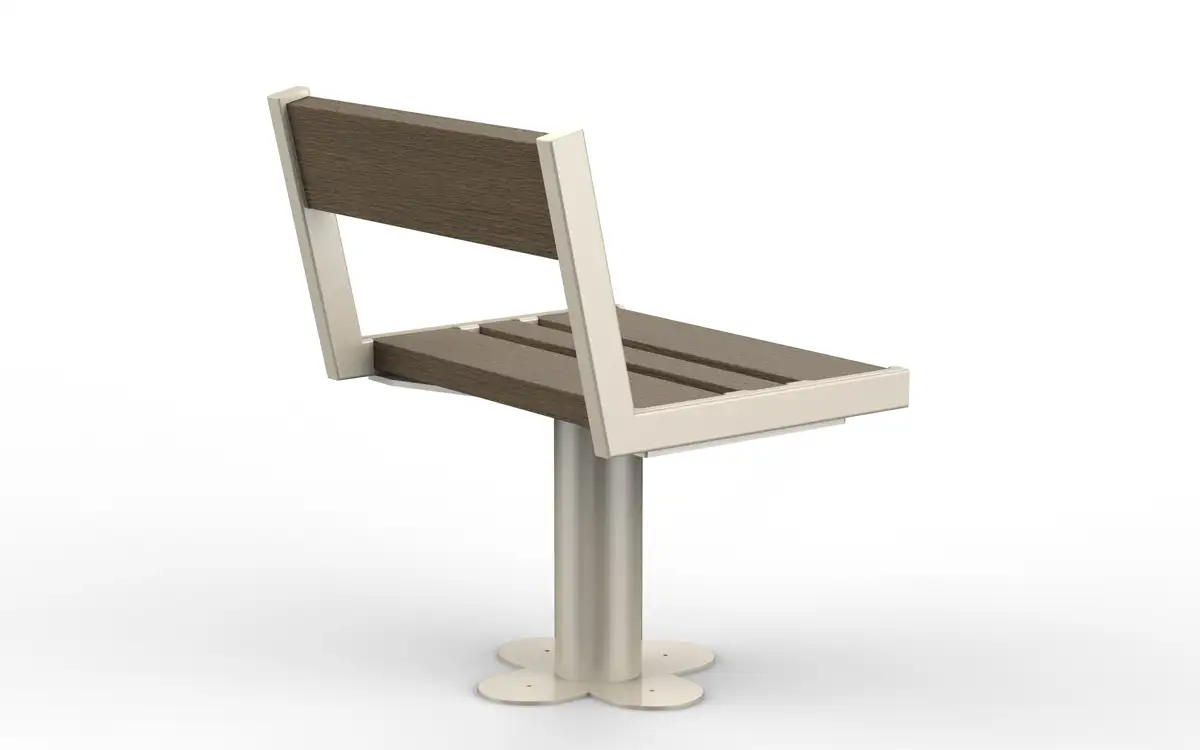 CHAISE PLURIEL - 1 place, ref AS_PLUR_P_1_PL_DOS_60_K