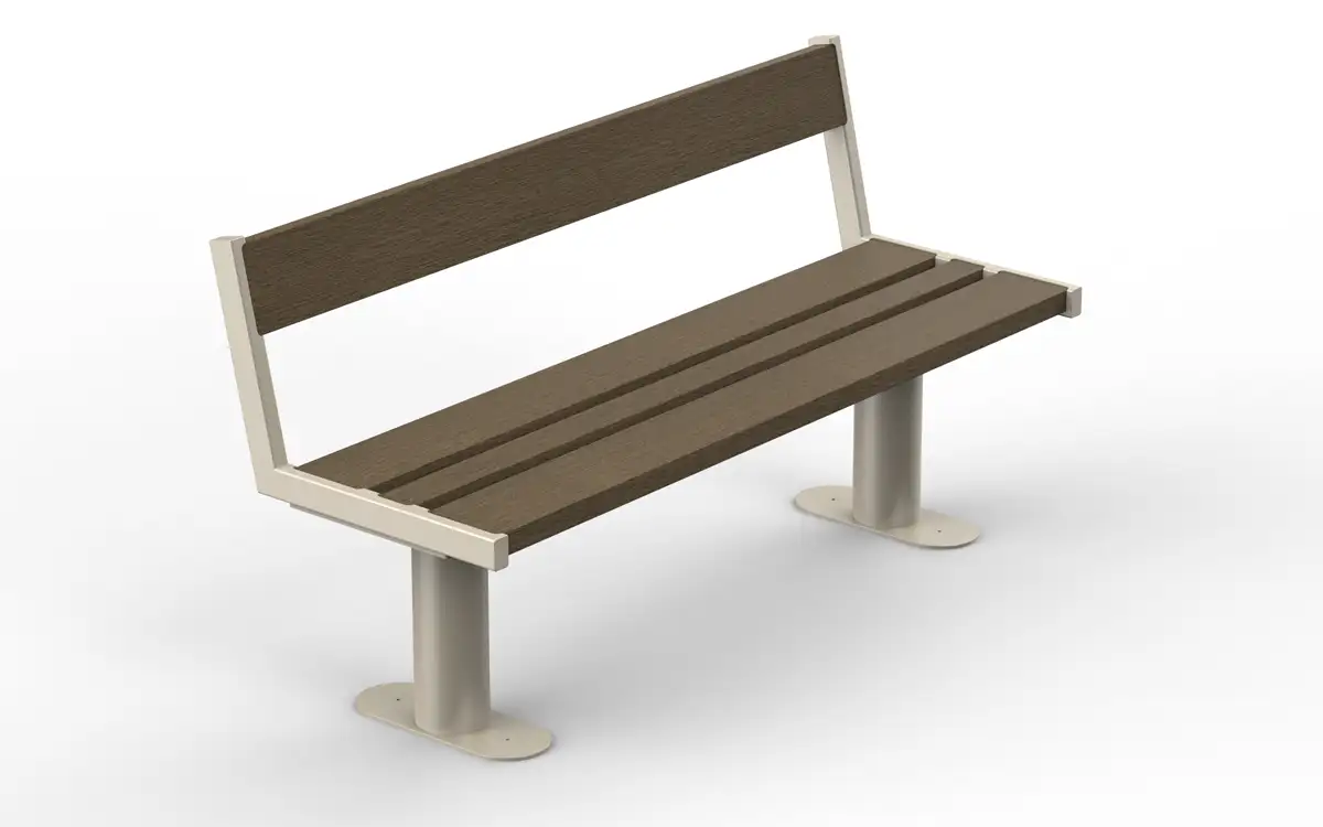 BANC PLURIEL - 2 places, ref AS_PLUR_P_2_PL_DOS_120_K