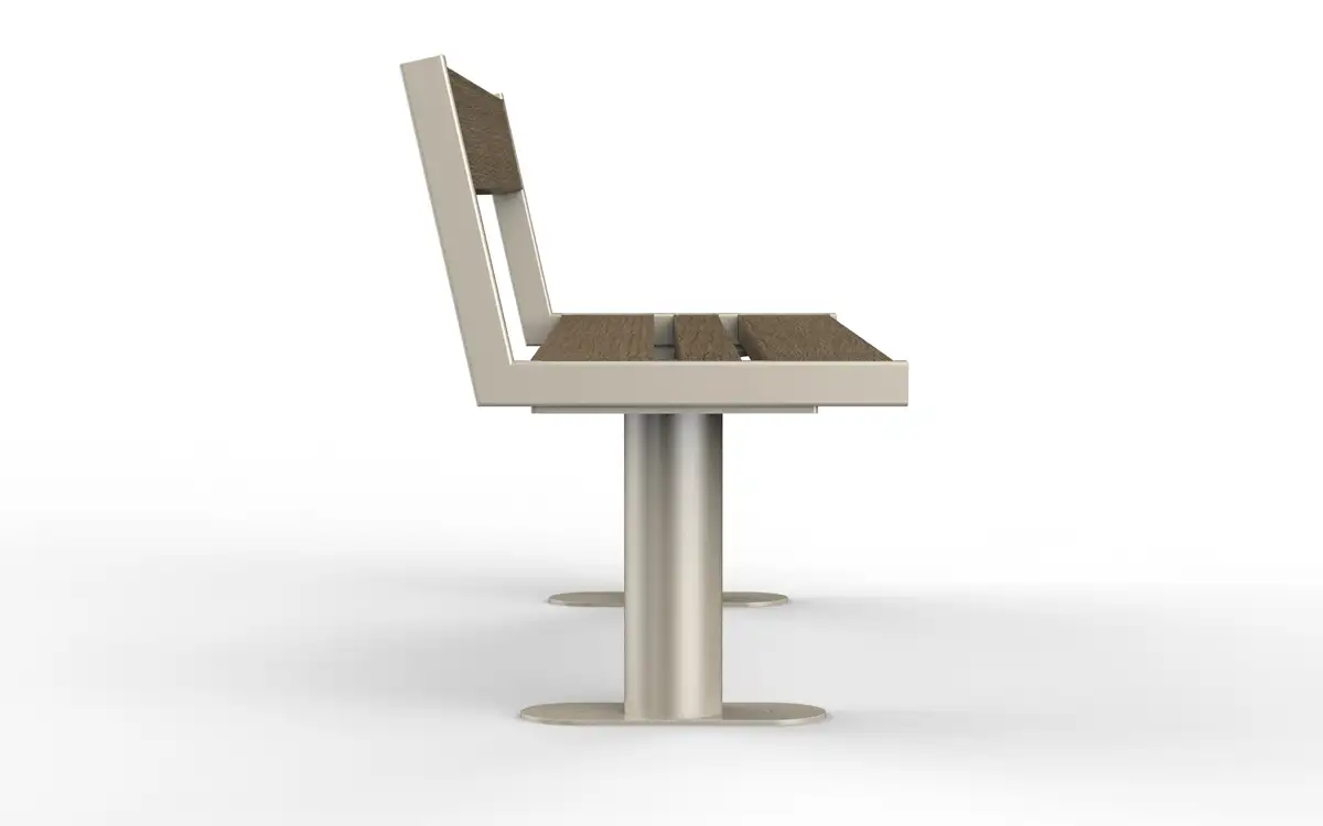 BANC PLURIEL - 2 places, ref AS_PLUR_P_2_PL_DOS_120_K