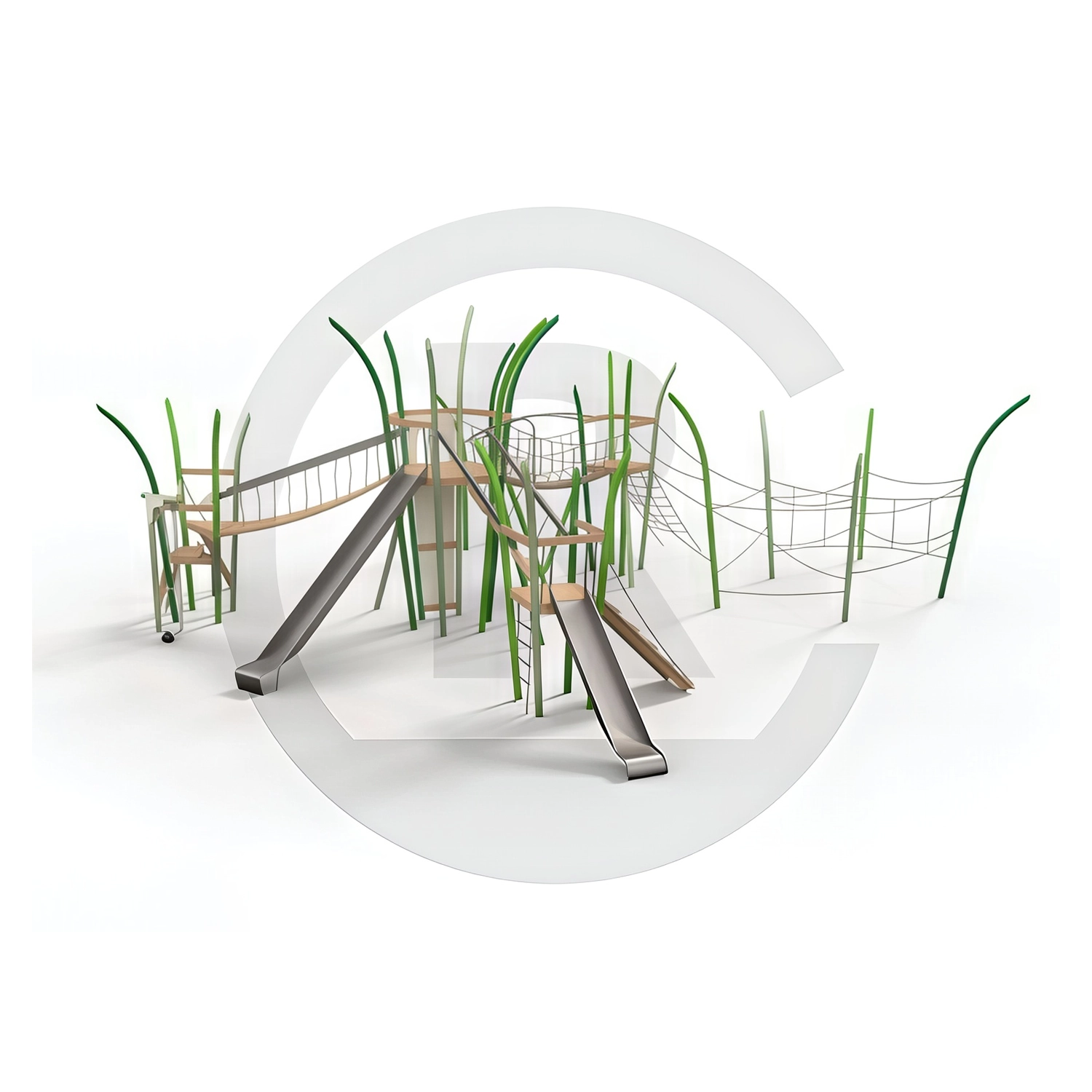 STRUCTURE DE JEUX BUERGERPARK, ref 0002808