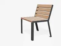 Chaise HOP HOP, dossier fermé, 65cm - Mélèze non traité