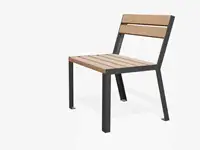 Chaise HOP HOP, dossier ouvert, 65cm - Mélèze non traité