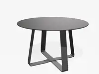 TABLE BASSE HOT DOT - Coloris HPL Solid Anthracite