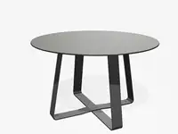 TABLE BASSE HOT DOT - Coloris HPL Solid Gris