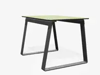 Table haute SUPERFLY 100cm - Coloris HPL Néon Vert