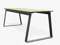 Table haute SUPERFLY 200cm - Coloris HPL Néon Vert
