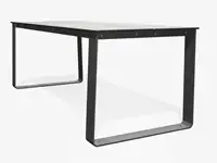 Table BIBI 200cm - Coloris HPL Sable pâle