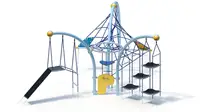 STRUCTURE DE JEUX A GRIMPER - ACTIO 485 - Thème SUNNY DAY