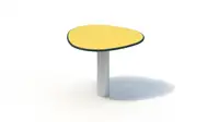 TABLE DE JEU DE SABLE - Coloris HPL Lemon