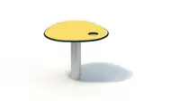 TABLE DE JEU DE SABLE AVEC TAMIS - Coloris HPL Lemon