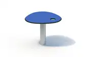 TABLE DE JEU DE SABLE AVEC TAMIS - Coloris HPL Sapphire
