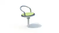 CHAISE ROTATIVE - Coloris HPL Willow