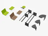 TABLETTE GO - Coloris HPL Néon Vert