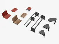 TABLETTE GO - Coloris HPL Rouge pâle