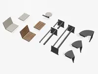 TABLETTE GO - Coloris HPL Sable pâle