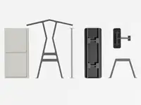 ASSISES ROOFUS - 3 - Coloris HPL Cloudy Anthracite