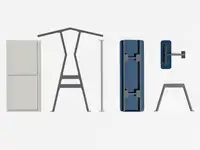 ASSISES ROOFUS - 3 - Coloris HPL Bleu foncé