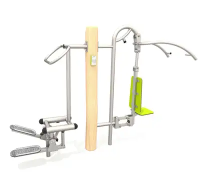 BUGLO PLAY : AGRÈS FITNESS PORTEUR ET STEPPER ROBINIA, ref BU-7812-7-16II23-1A-I