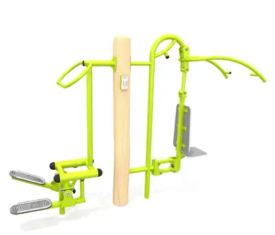 BUGLO PLAY : AGRÈS FITNESS PORTEUR ET STEPPER ROBINIA, ref BU-7812-7-16II23-1A