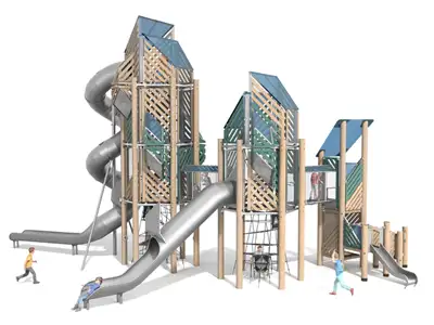 COMBINÉ DE JEUX MEGA ROBINIA