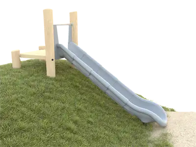 TOBOGGAN DE BUTTE DROIT ROBINIA (1,50)