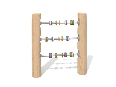 BUGLO PLAY : PANNEAU LUDIQUE ROBINIA - anneaux, ref BU-8425