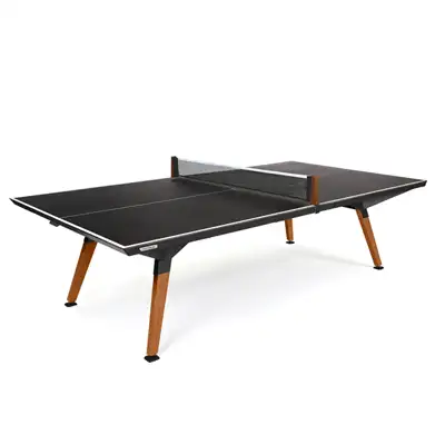 TABLE PING-PONG ORIGIN - structure noire, plateau avec lignes