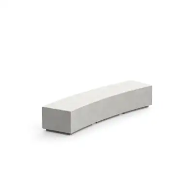 DURBANIS : BANQUETTE COURBE LOG R750, ref DU.04.07007