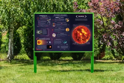 TABLEAU ÉDUCATIF SIMPLE - le soleil