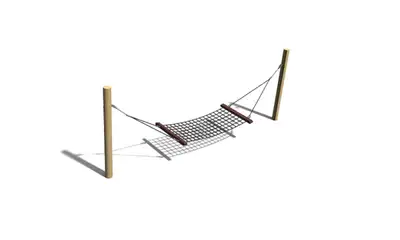 ELVERDAL : BALANÇOIRE HAMAC SIMPLE 1,60m - robinier, ref ORG1401AY