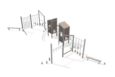 ELVERDAL : COMBINAISON DE JEUX ARTHUR - modèle 3, ref ORG4603