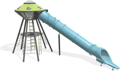 HOLZHOF : STRUCTURE DE JEU À GRIMPER OVNI, ref XFY100