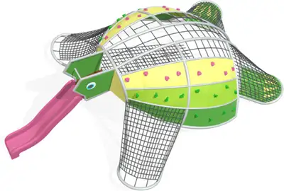 STRUCTURE DE JEU À GRIMPER TORTUE