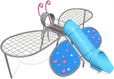STRUCTURE DE JEU À GRIMPER PAPILLON