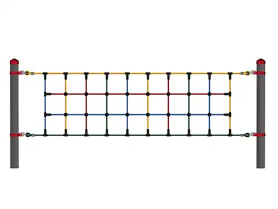 HUCK OCCITANIA : FILET A GRIMPER pour poteaux robinier - PARCOURS HAIGER, ref 4591-3-R