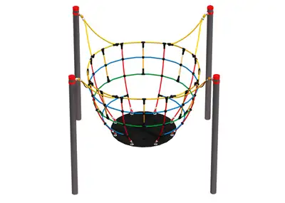 HUCK OCCITANIA : PANIER pour poteaux robinier - PARCOURS VARIO, ref 4591-30-14-R