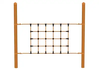 HUCK OCCITANIA : FILET A GRIMPER pour poteaux robinier - PARCOURS VARIO, ref 4591-30-2-R