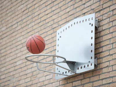 PANIER DE BASKETBALL - fixation murale