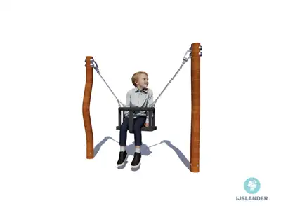 IJSLANDER BV : MINI BALANÇOIRE MADERA - siège bébé, ref 1424