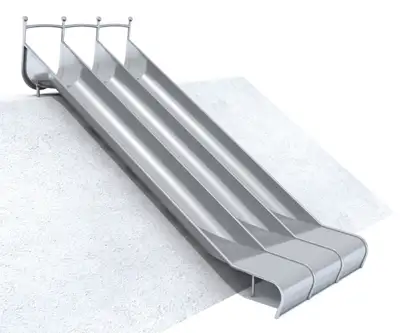 TOBOGGAN DE BUTTE TRIPLE - RACE H1700