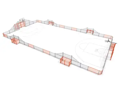 INTER-PLAY : ENCEINTE MULTISPORTS - ARENA 5b, ref BO-AR-005B
