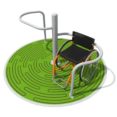CARROUSEL AUTAN 3 - plateau HPL - adapté PMR