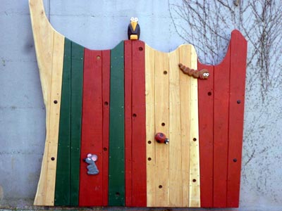 SPIELART : PAROI MURALE POUR JEU DE BILLES, ref J5