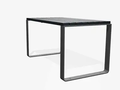 TABLE HAUTE MAYFIELD - 133cm