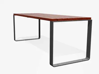 TABLE HAUTE MAYFIELD - 198cm