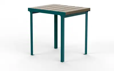 OBJETS PUBLICS : TABLE CITÉ BOIS - taille S, ref TA_CIT_BOIS_P_S_K
